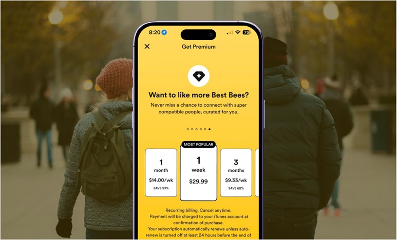 dating app revenue models
